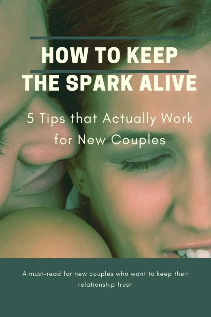 blog post link image of a happy couple with a man whispering into a woman's ear